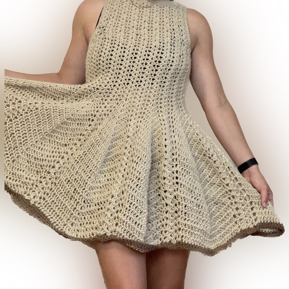 crochet dress poshmark Dresses | Handmade Crochet Dress